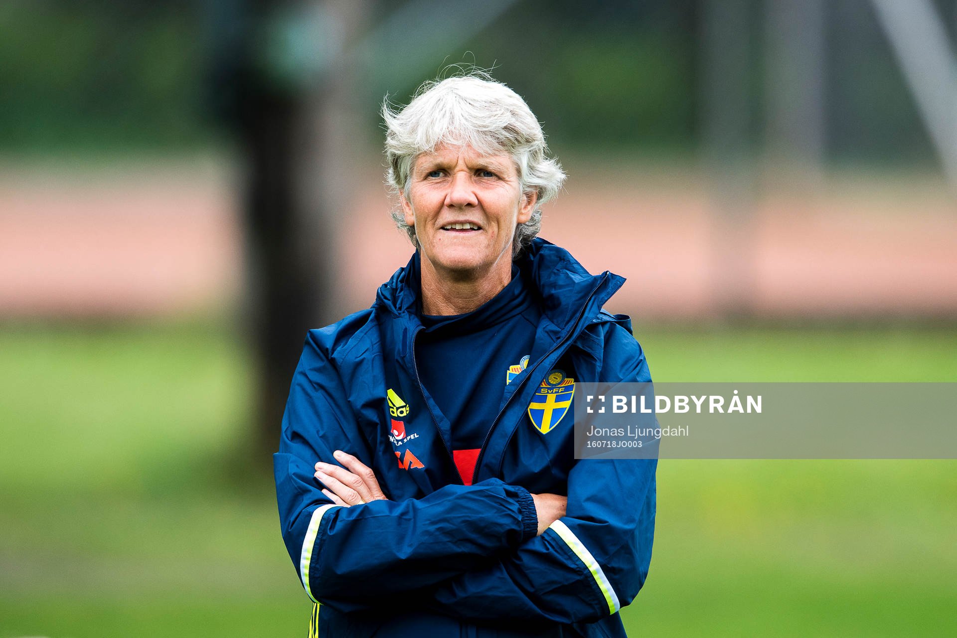 Förbundskapten Pia Sundhage