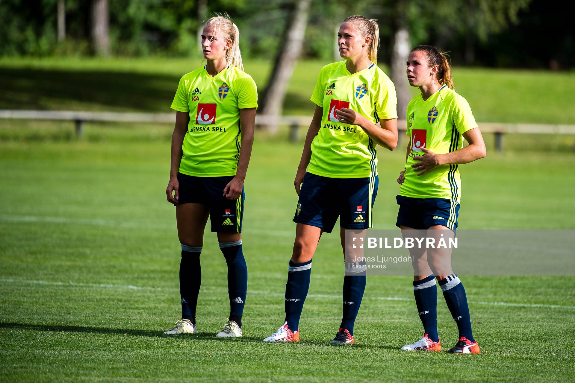 Sofia Jakobsson, Fridolina Rolfö och Jessica Samuelsson