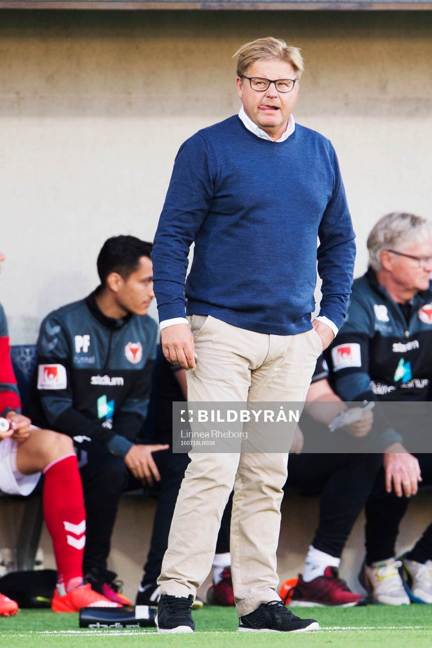 Kalmars tränare Peter Swärdh