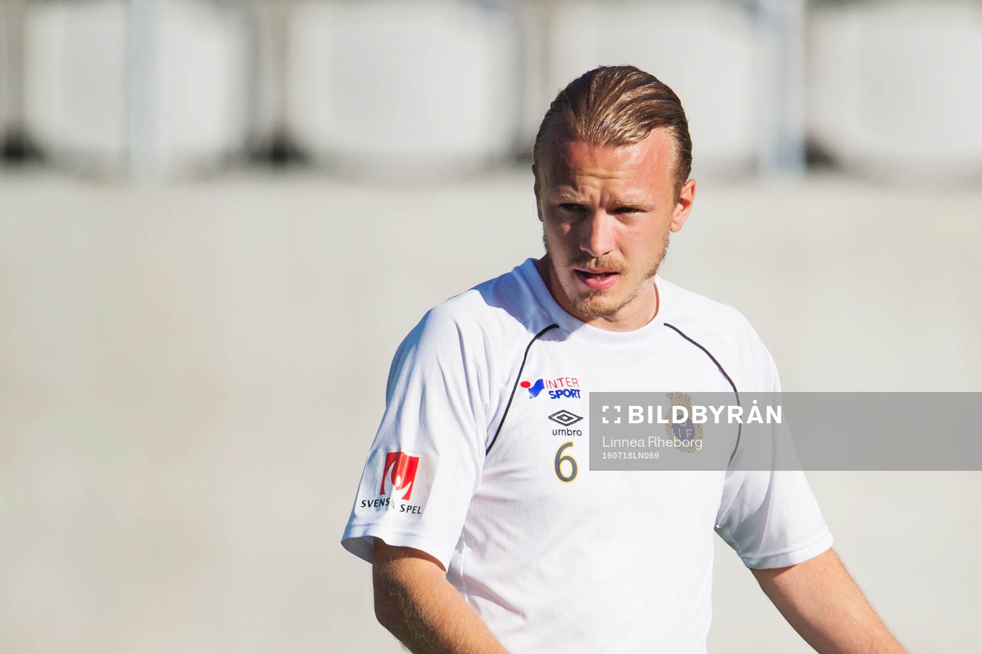 Gefles Jesper Florén värmer upp