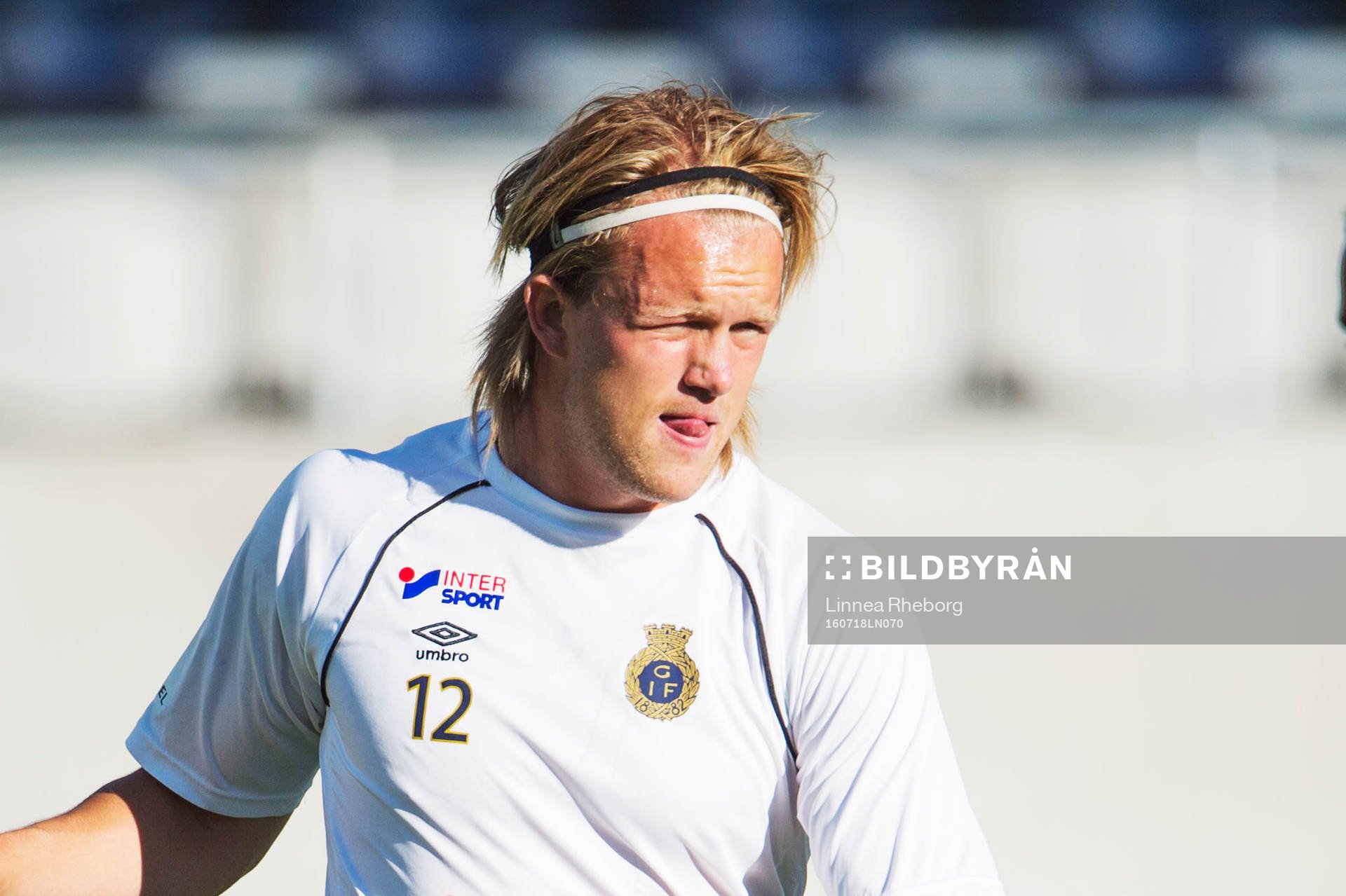 Gefles Anders Bååth värmer upp