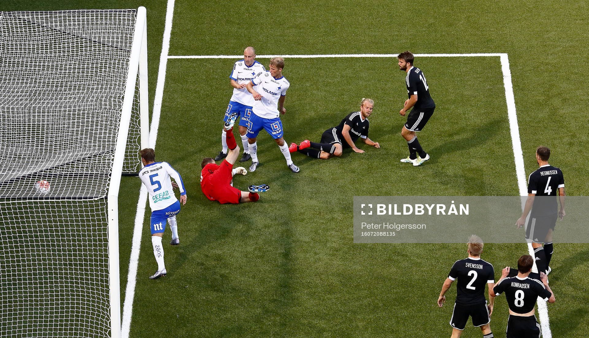Mål 3-2 av Norrköpings Sebastian Andersson
