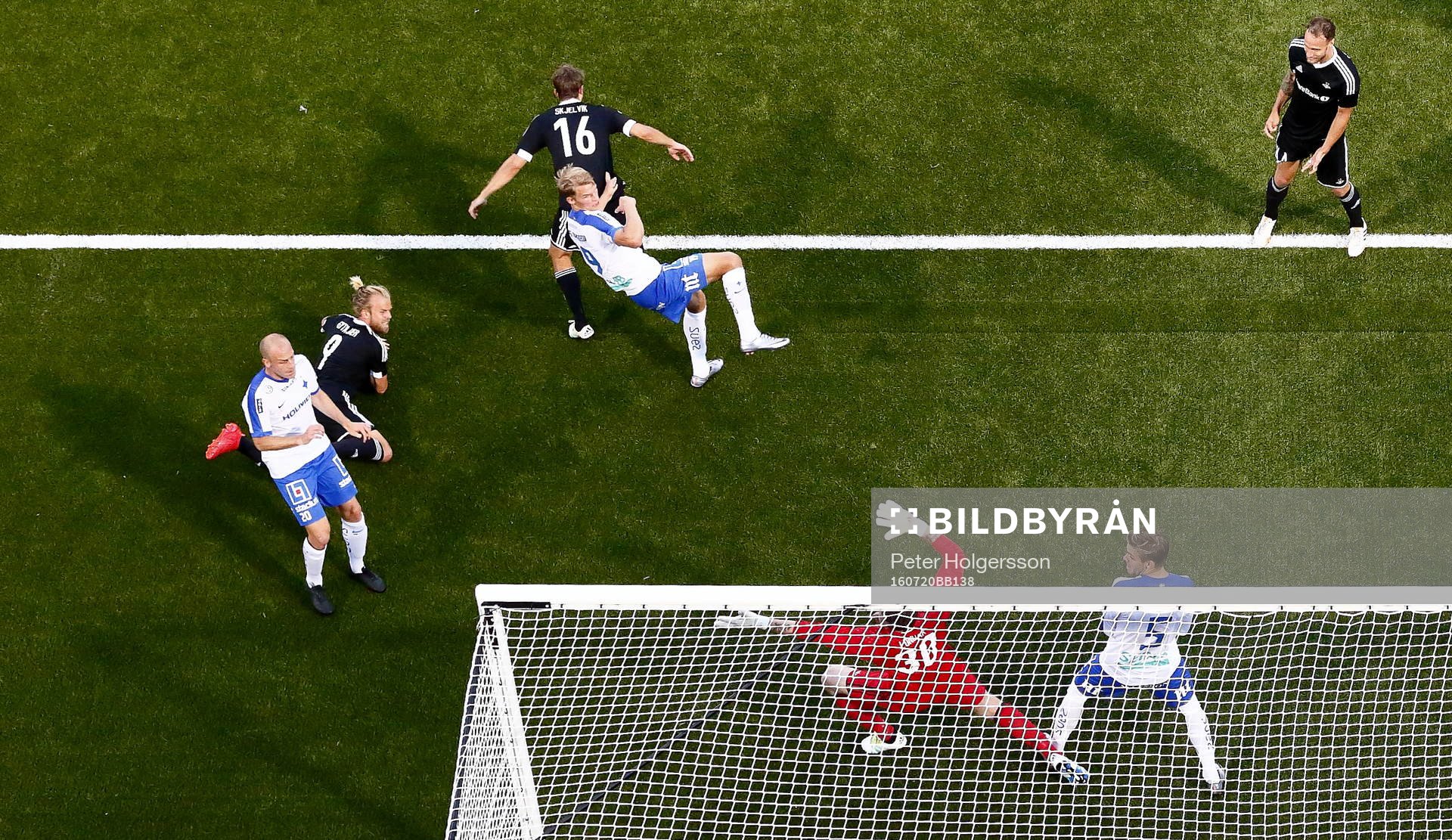Mål 3-2 av Norrköpings Sebastian Andersson