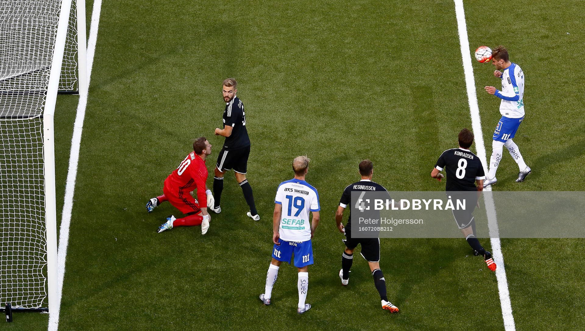 Mål 2-2 av Norrköpings Christoffer Nyman