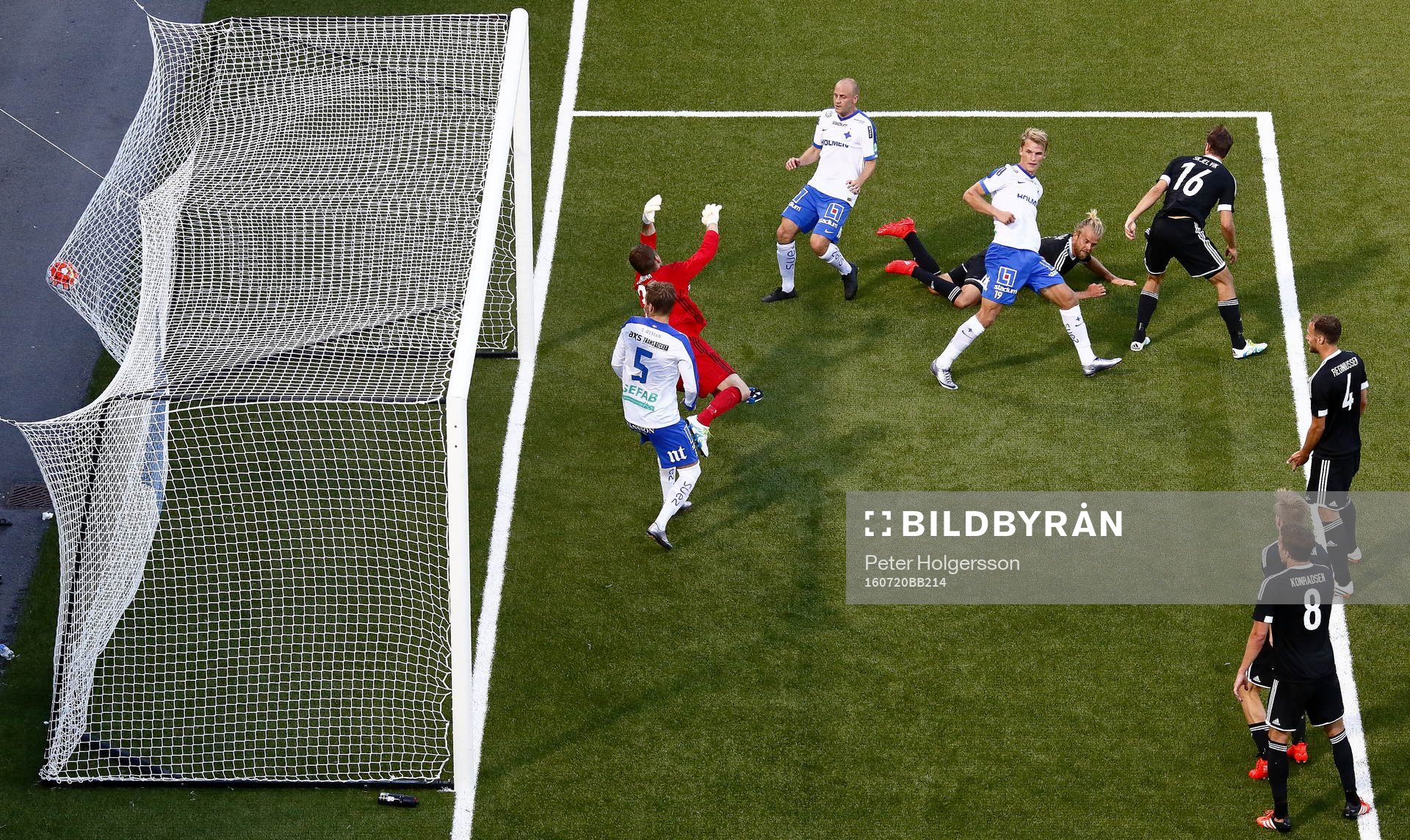 Mål 3-2 av Norrköpings Sebastian Andersson