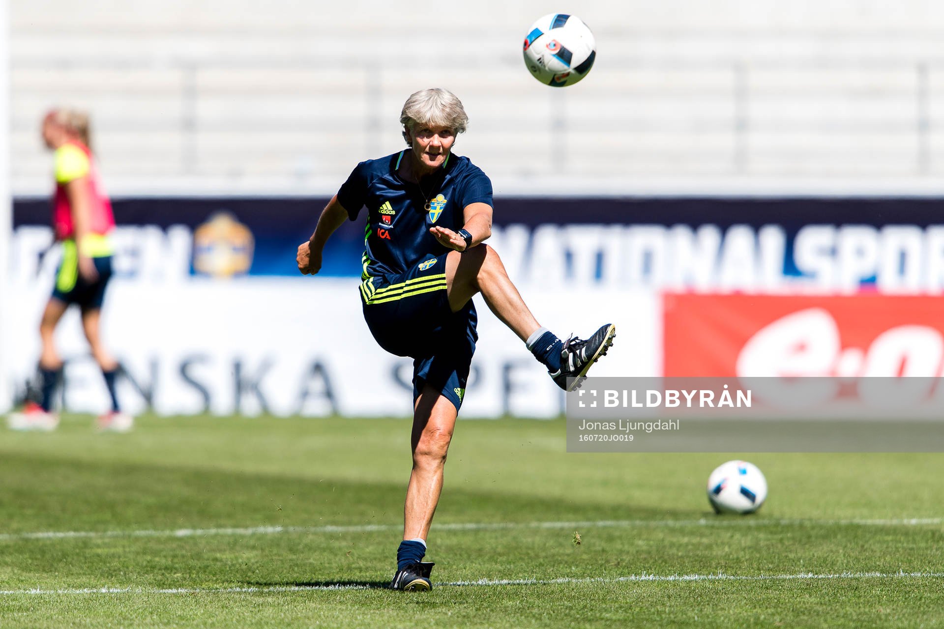 Sveriges förbundskapten Pia Sundhage