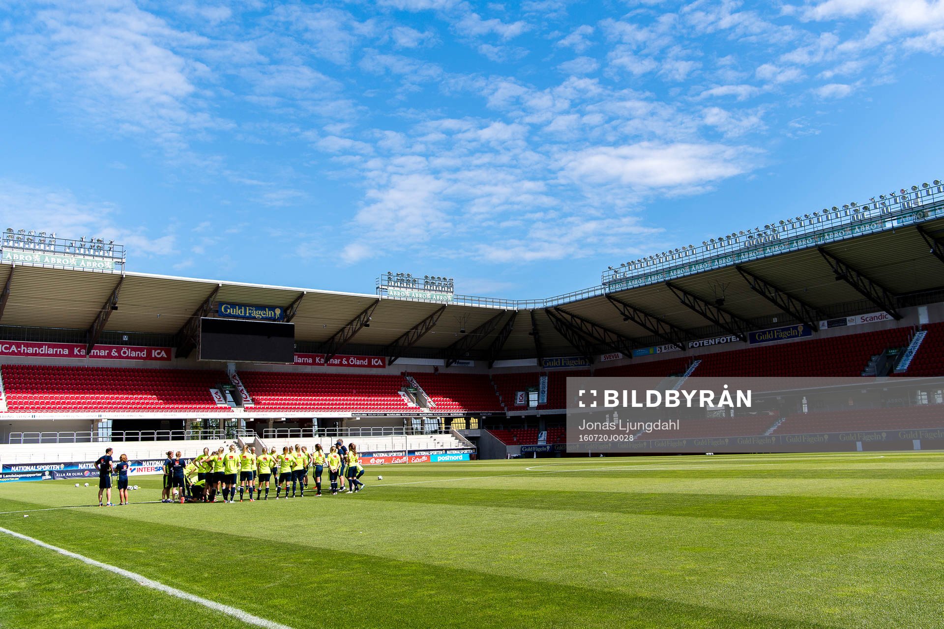 Generell interiör vy på Guldfågeln arena