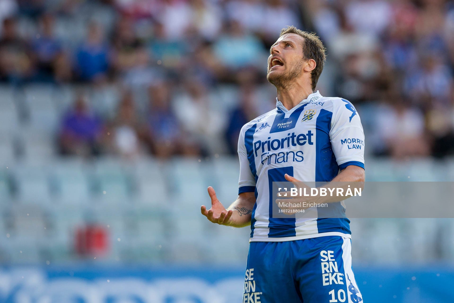 IFK Göteborgs Tobias Hysén deppar