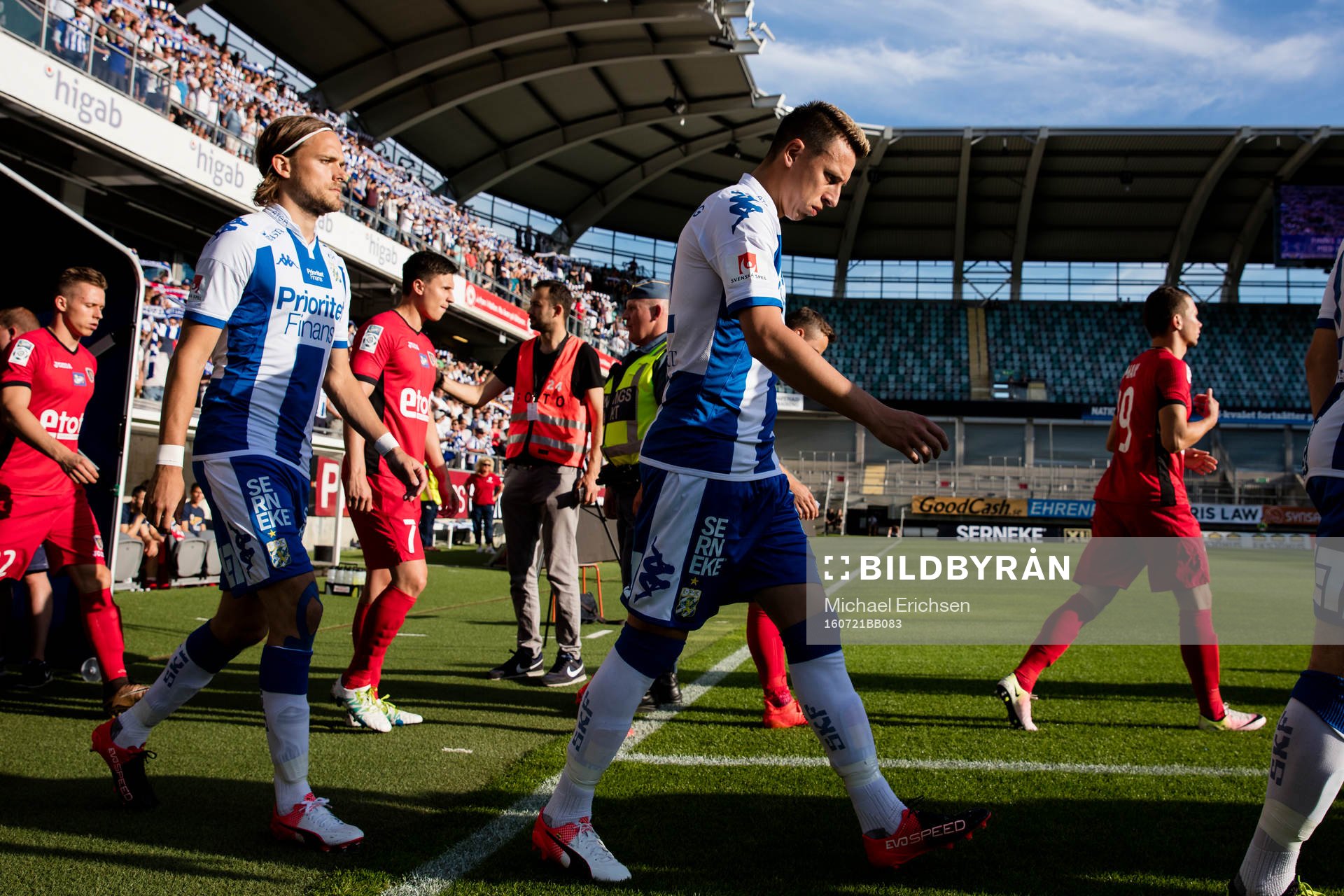 IFK Göteborgs Tom Pettersson och Martin Smedberg Dalence