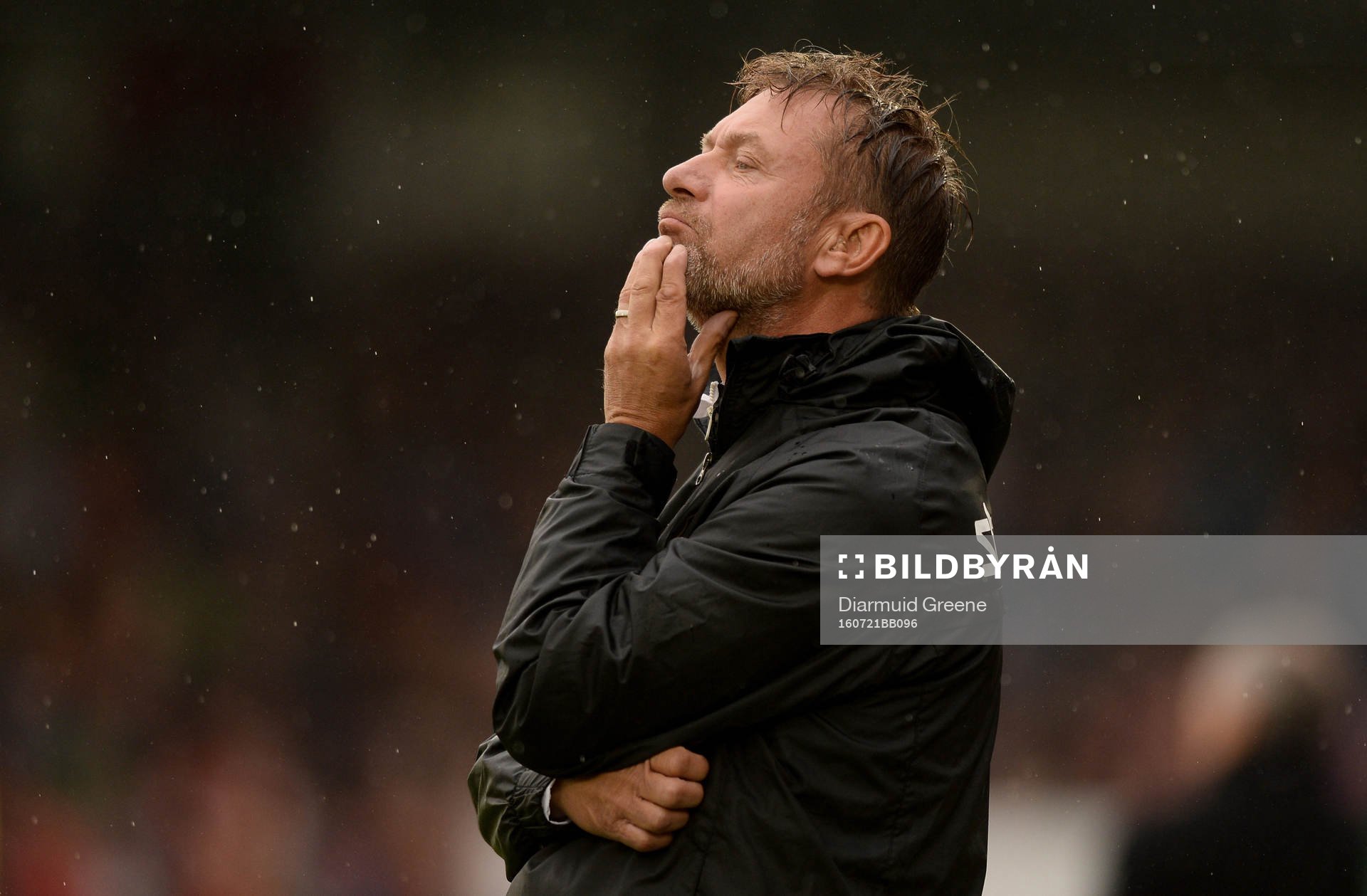 21 July 2016; BK Hacken manager Peter Gerhardsson