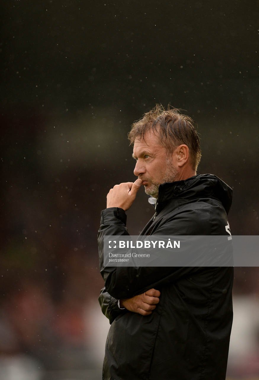 21 July 2016; BK Hacken manager Peter Gerhardsson
