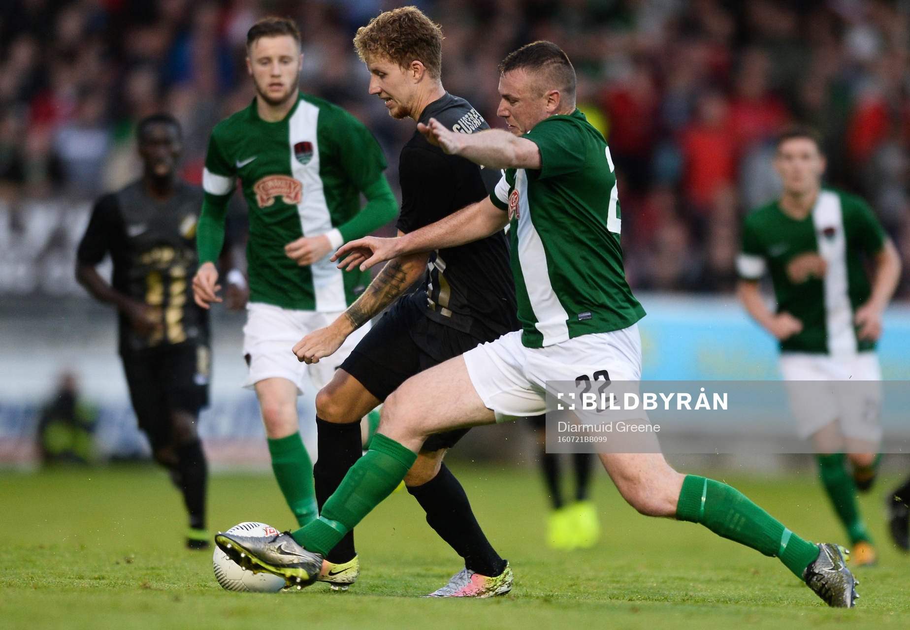 21 July 2016; Samuel Gustafson of BK Hacken in action