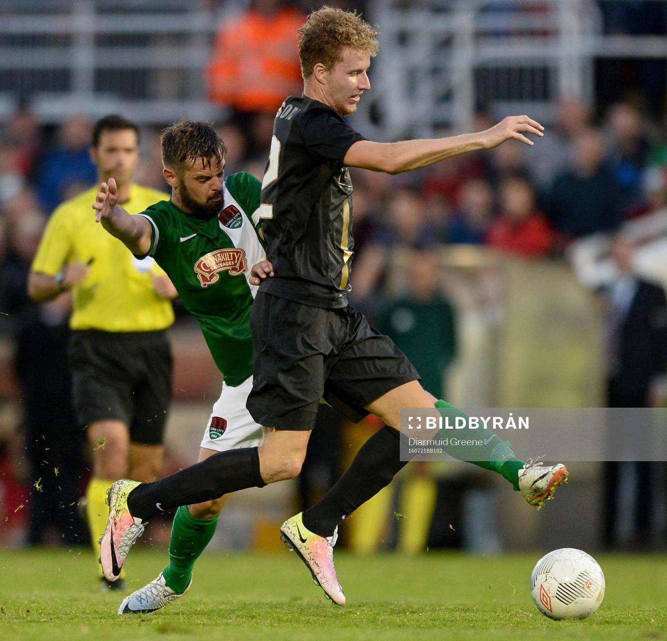 21 July 2016; Samuel Gustafson of BK Hacken in action