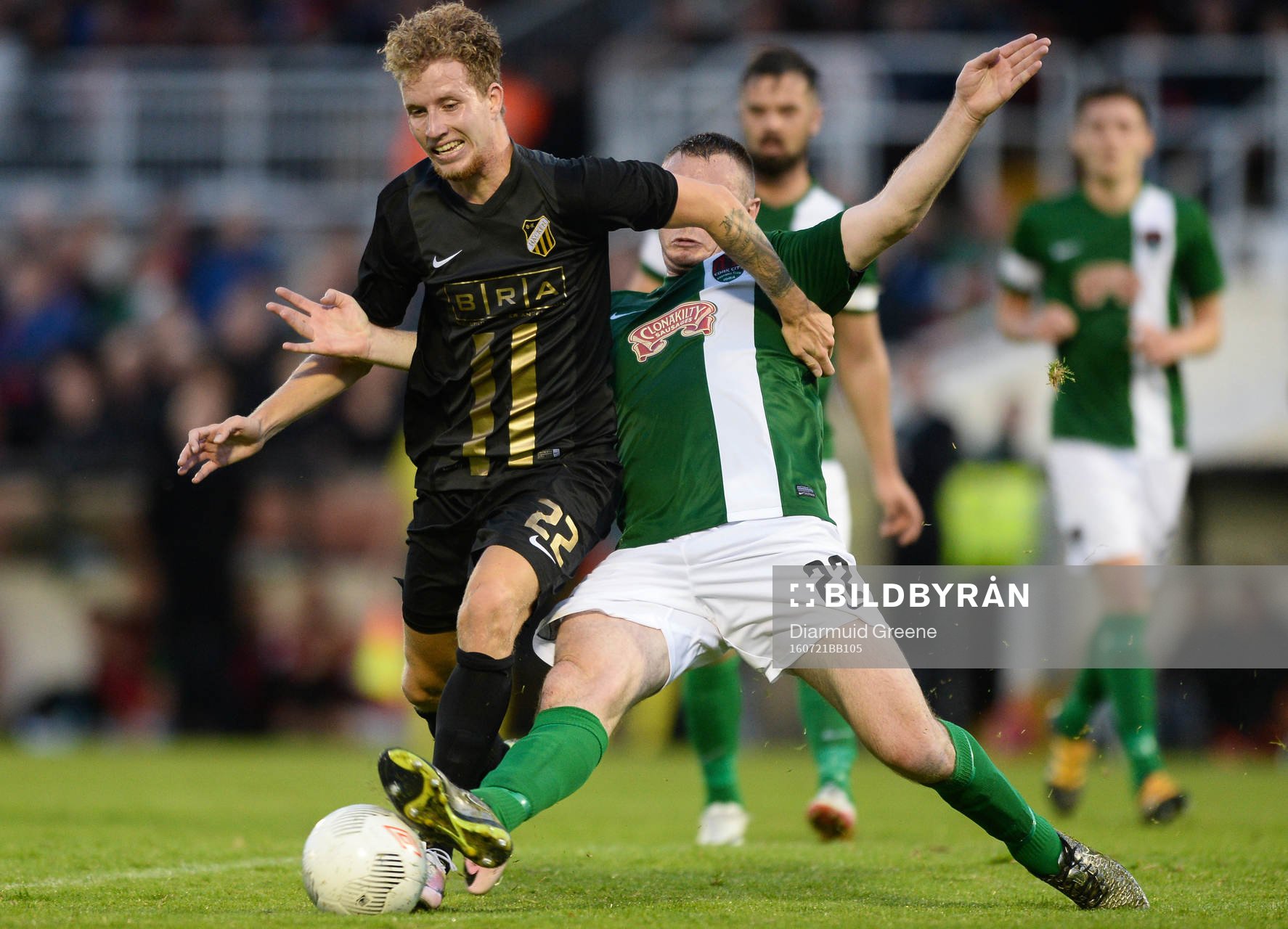 21 July 2016; Samuel Gustafson of BK Hacken in action
