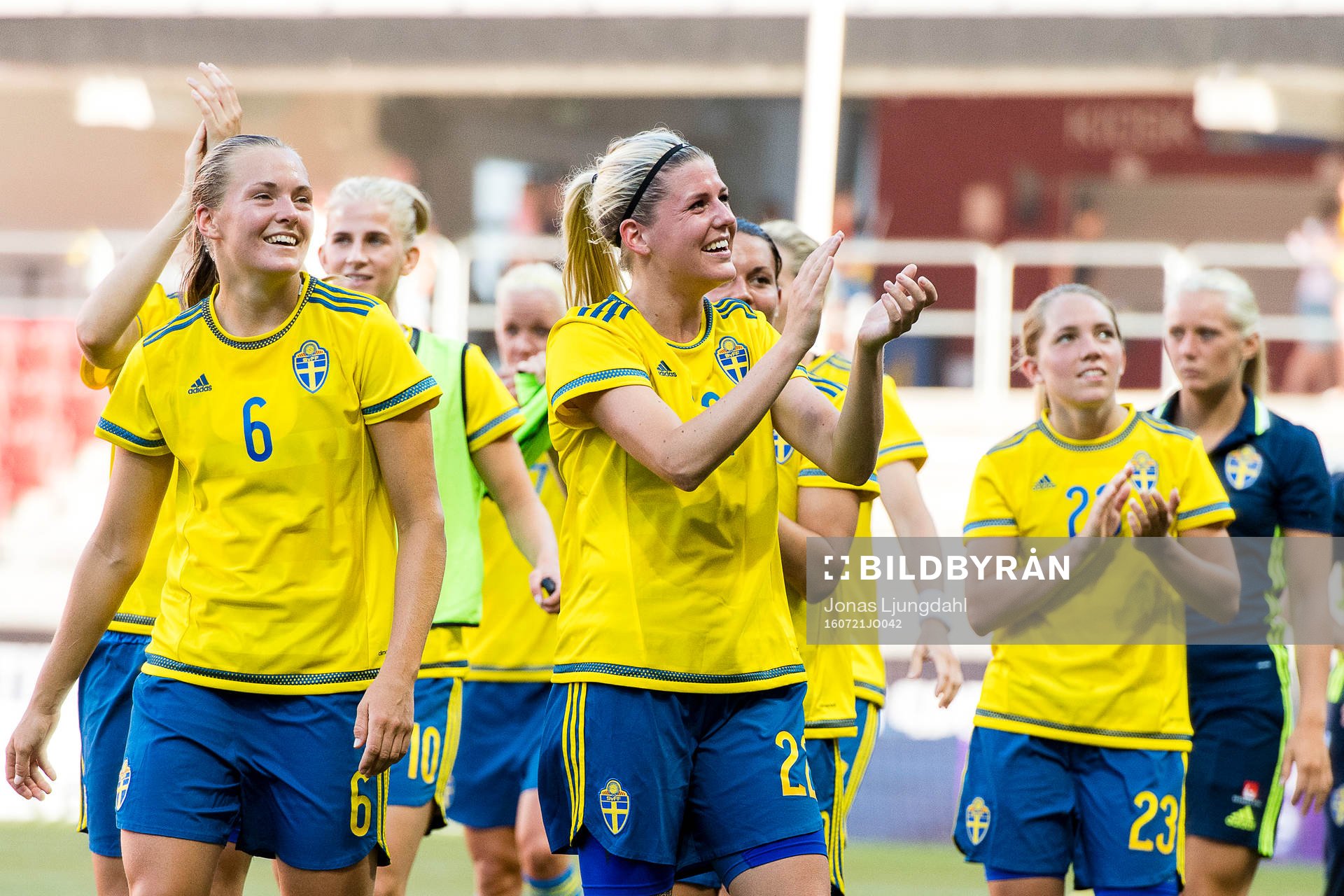 Sveriges Magdalena Ericsson, Oliva Schough och Elin