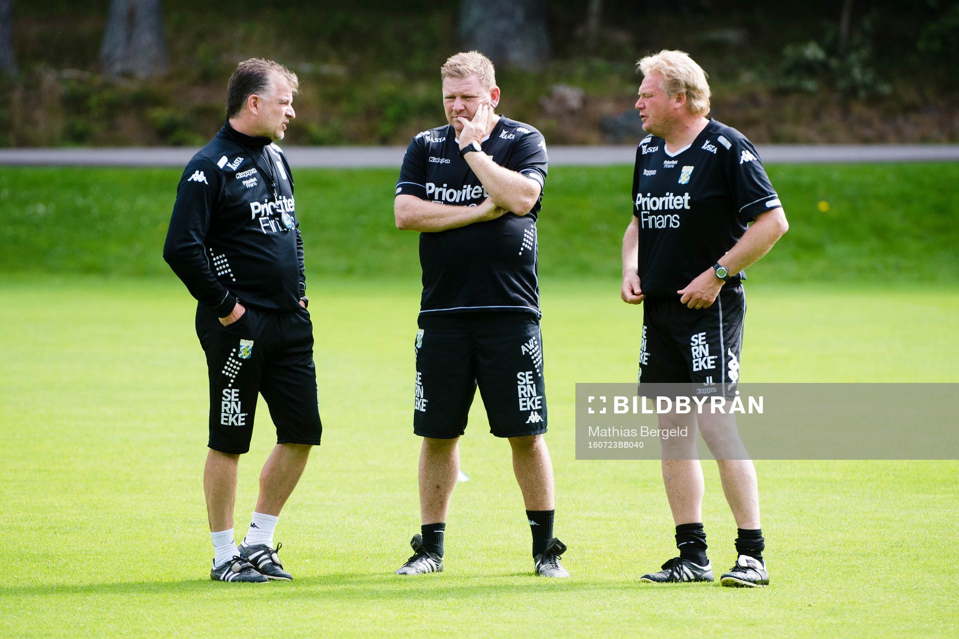 IFK Göteborgs assisterande tränare Magnus Edlund och Alf