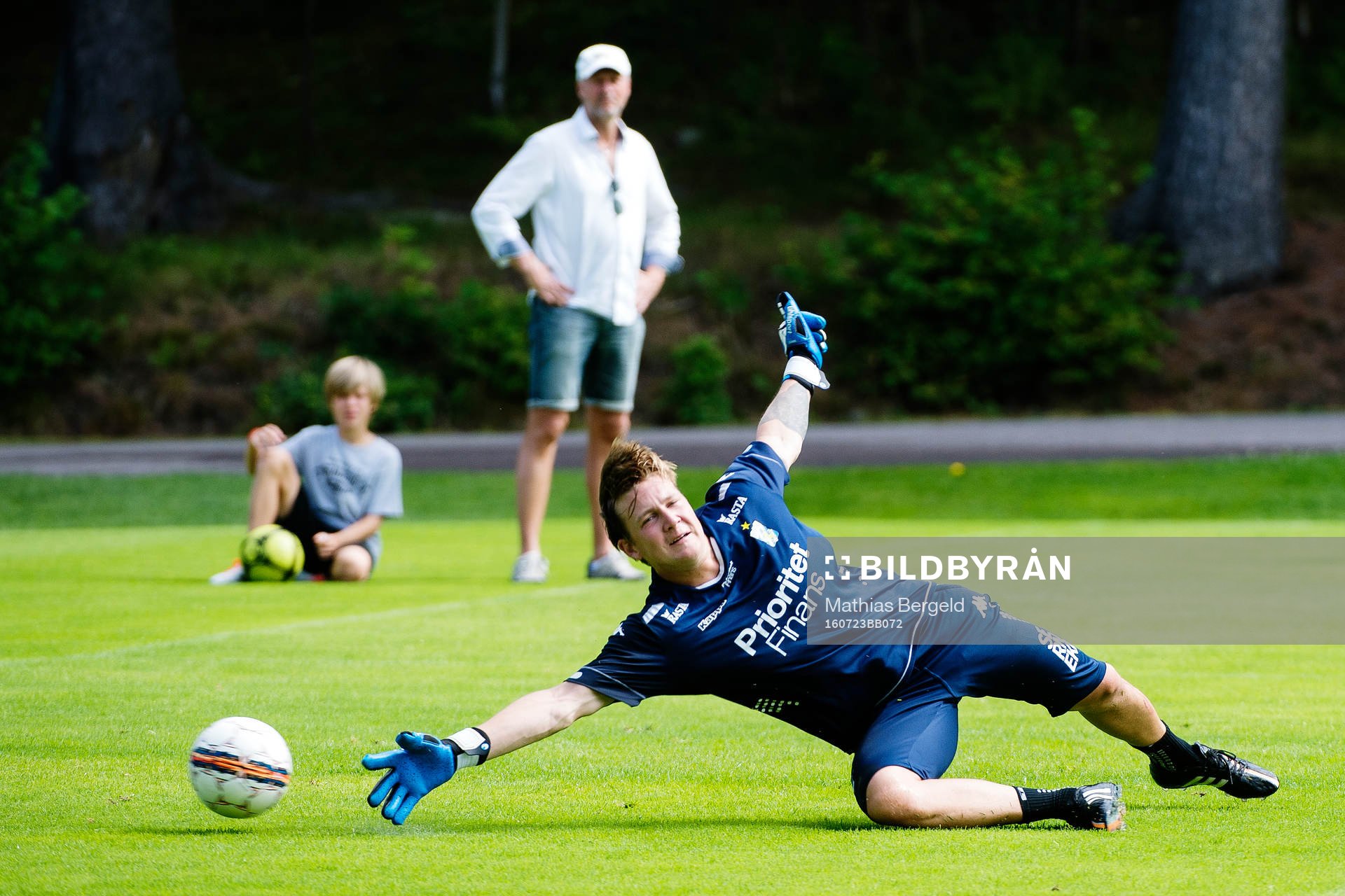 IFK Göteborgs målvakt Oliver Gustafsson