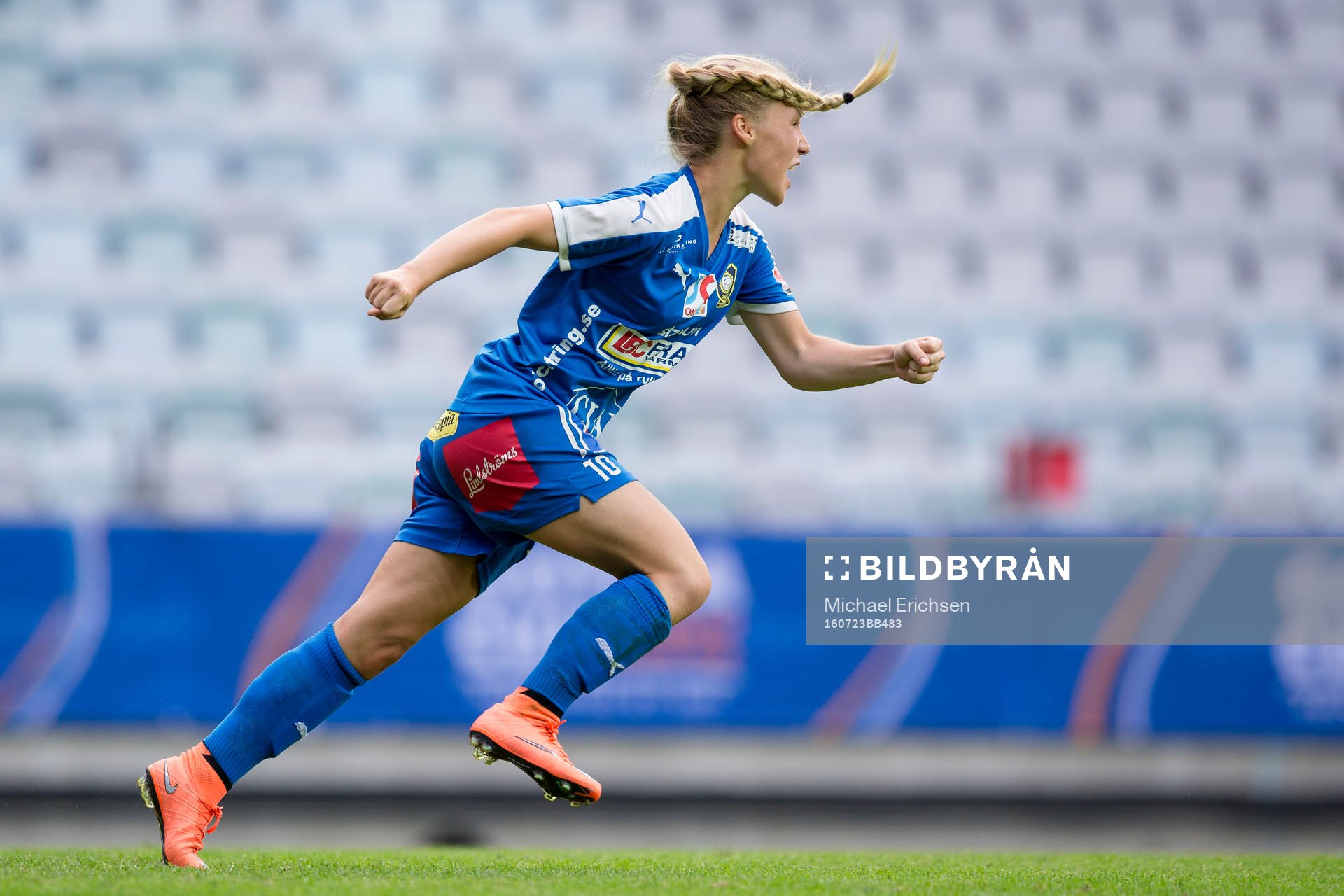 s Malin Larsson jublar