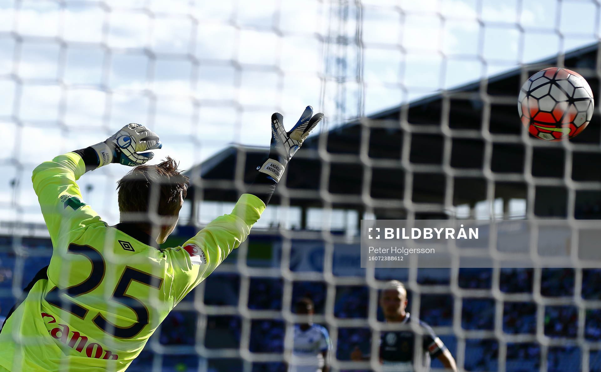 Mål 2-0 av Norrköpings Andreas Blomqvist förbi Gefles