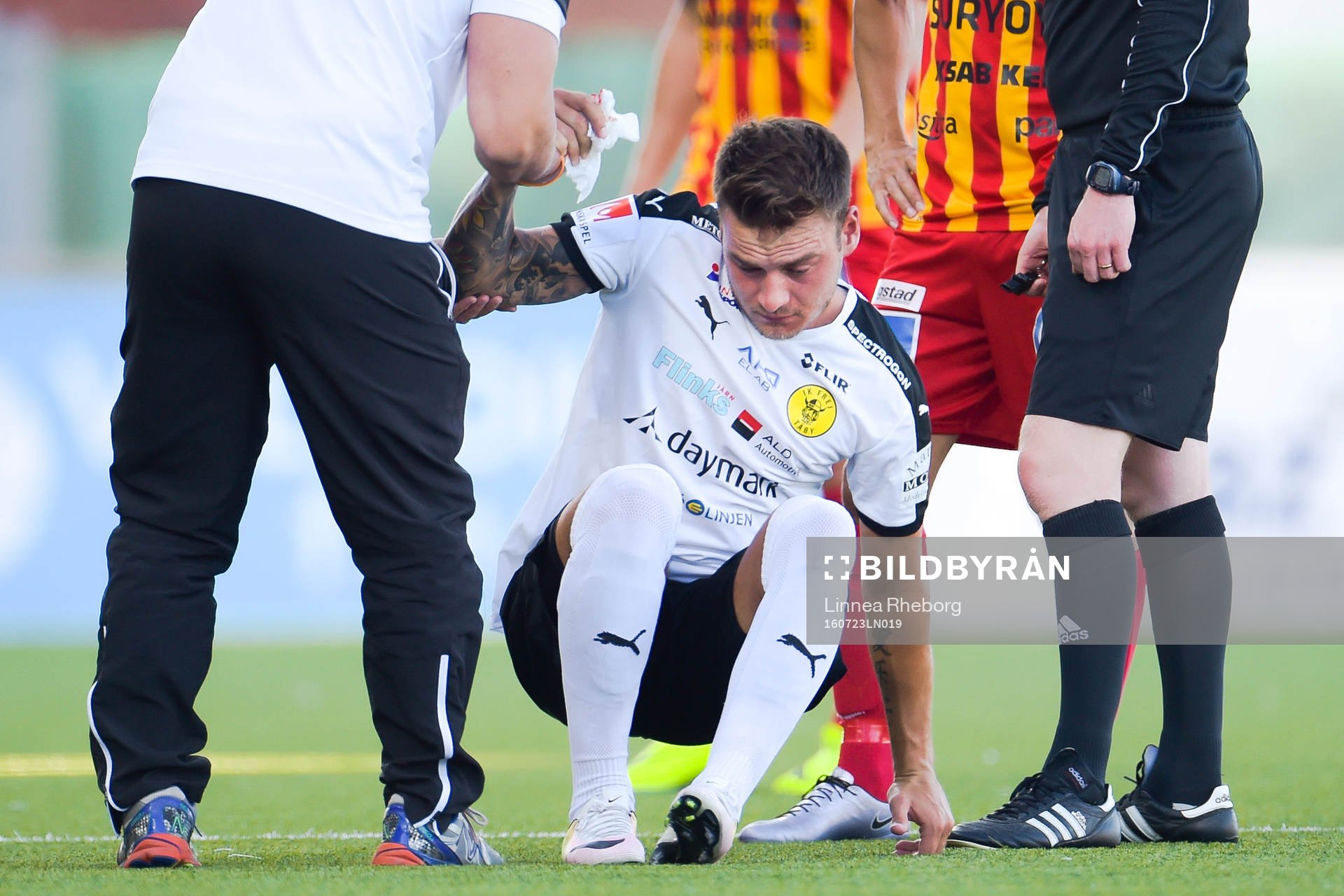 Frejs Pontus Silfwer får vård