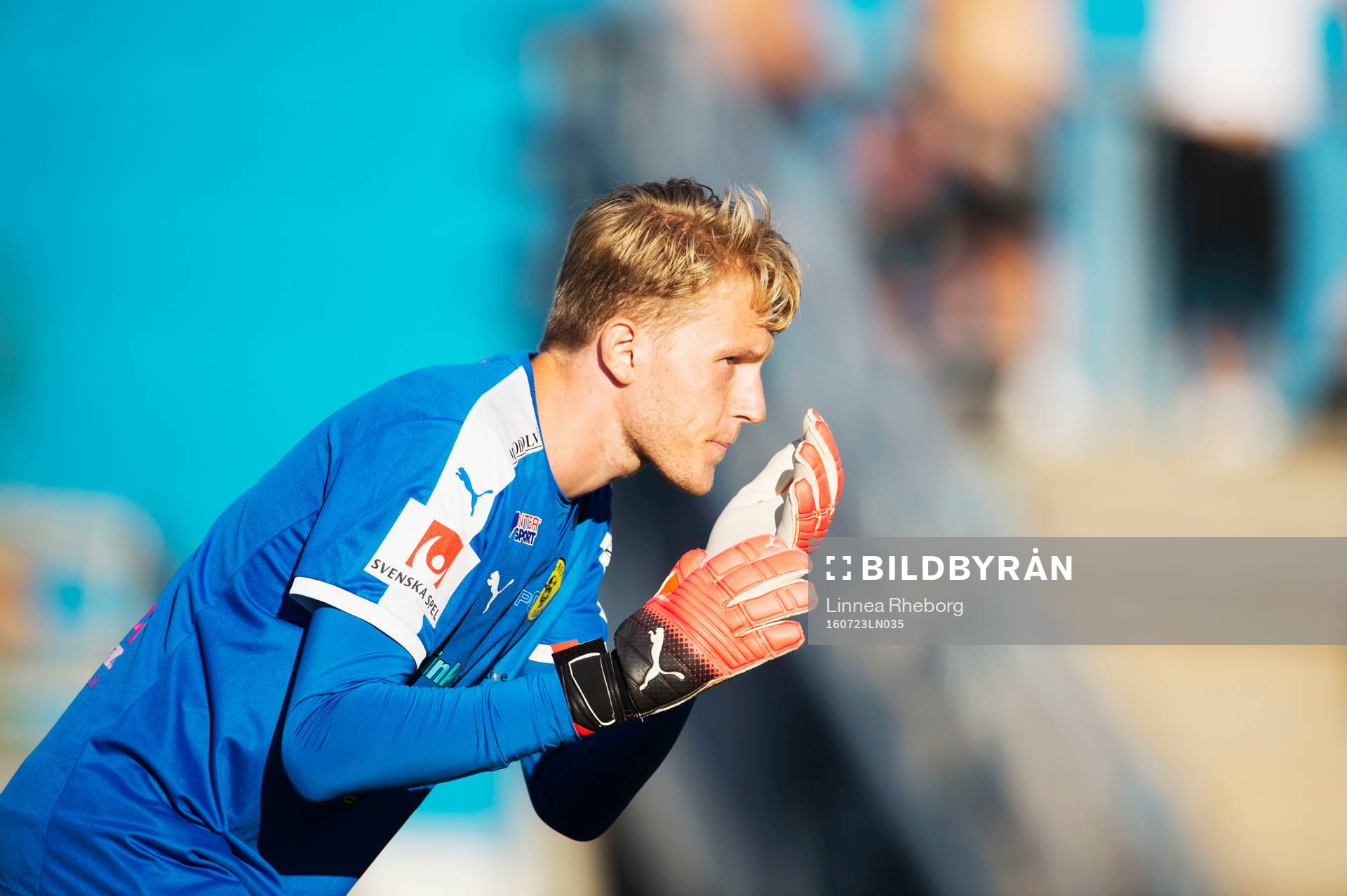 Frejs målvakt Ruben Åhman