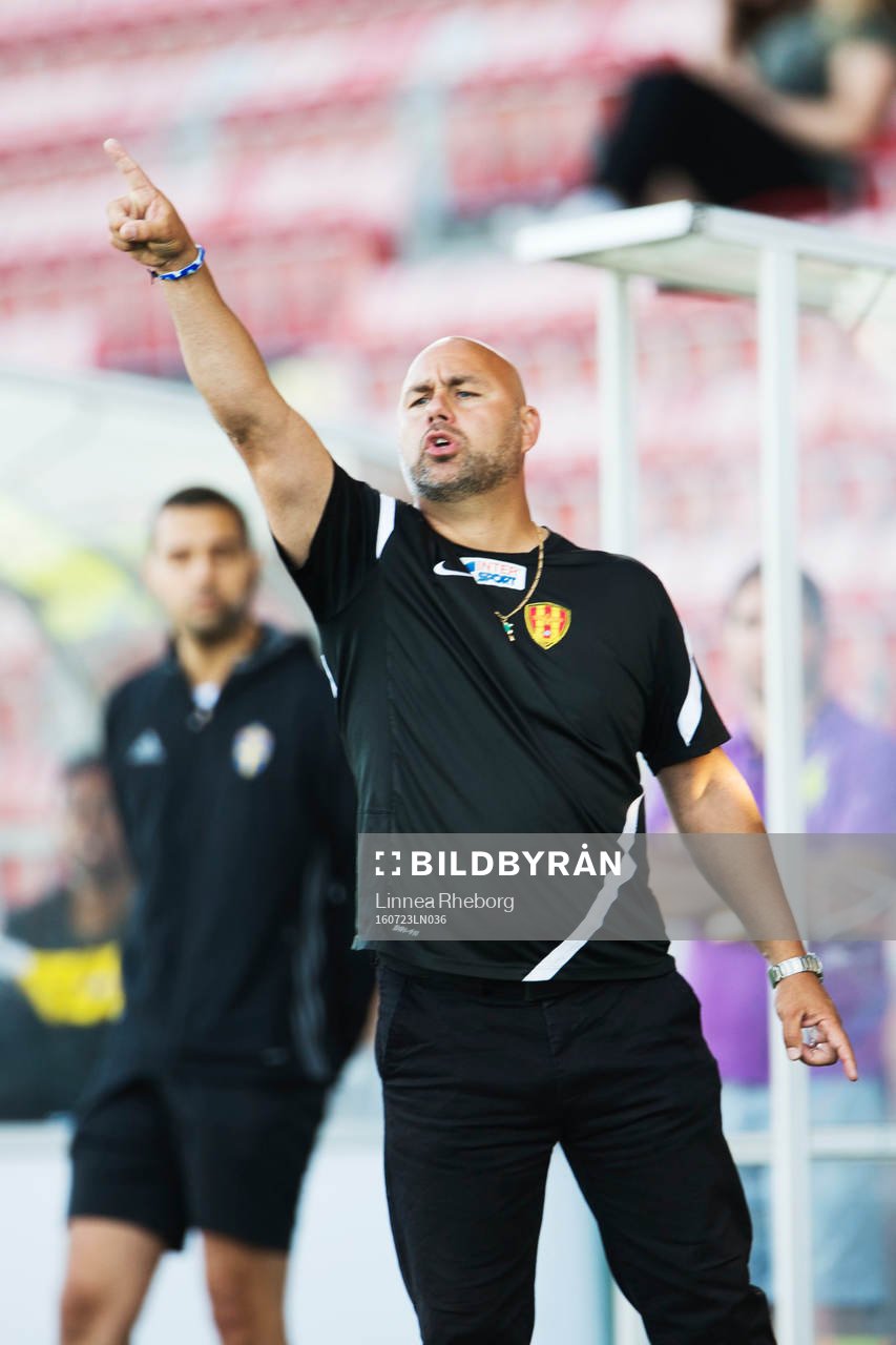 Syrianskas tränare Konstantinos Katsoulakis