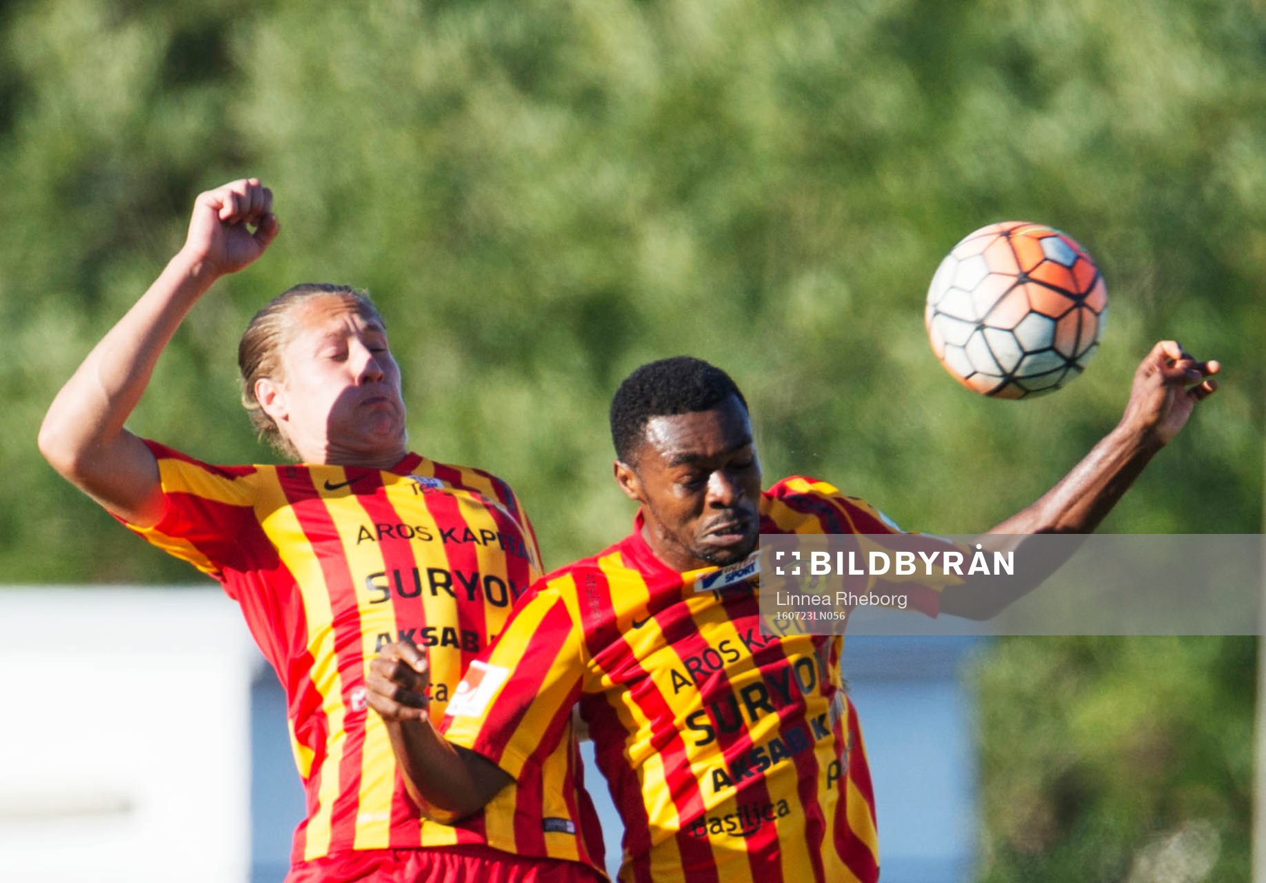 Syrianskas Felix Michel och Success Nwousu