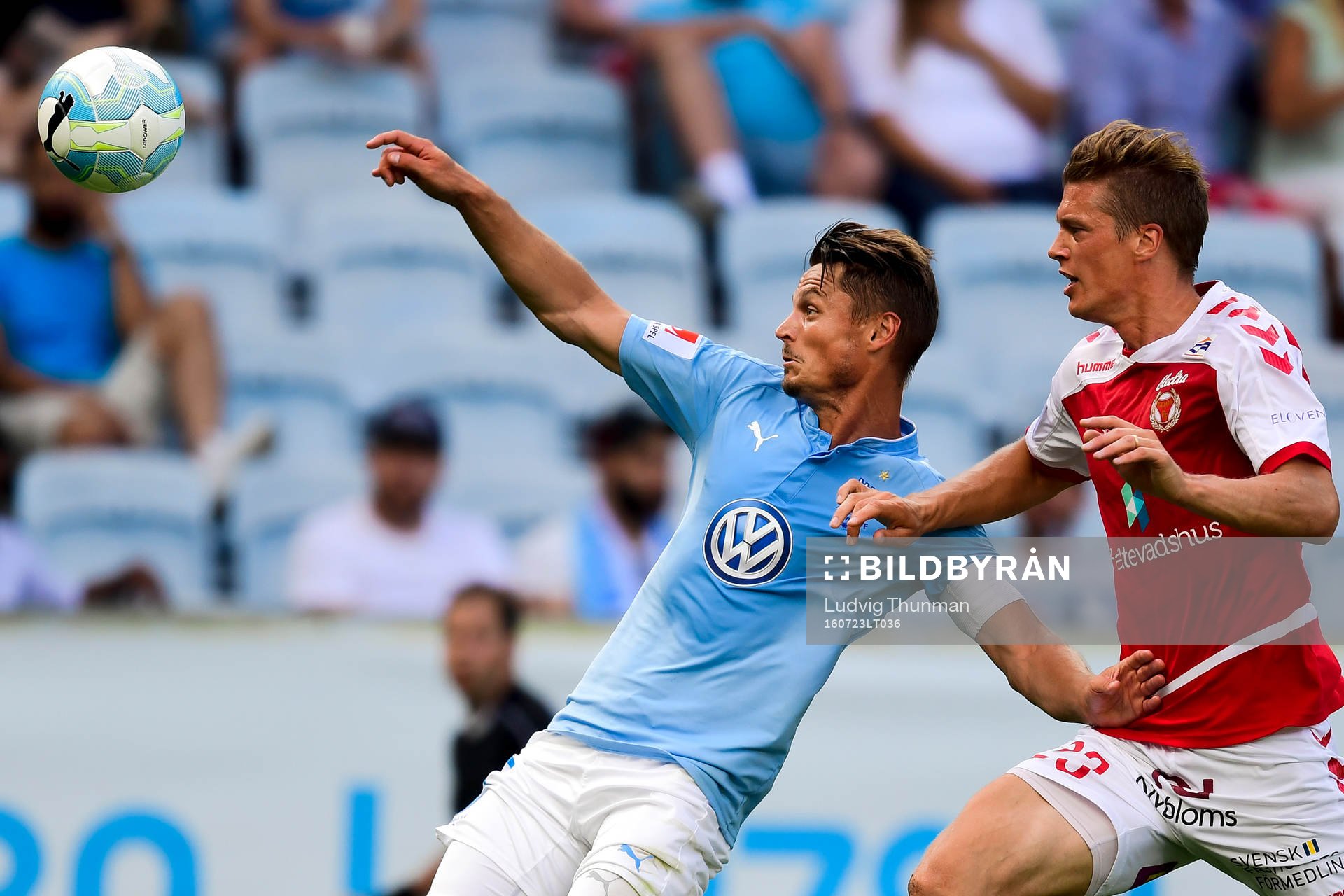 Malmö FFs Markus Rosenberg och Kalmars Viktor Elm