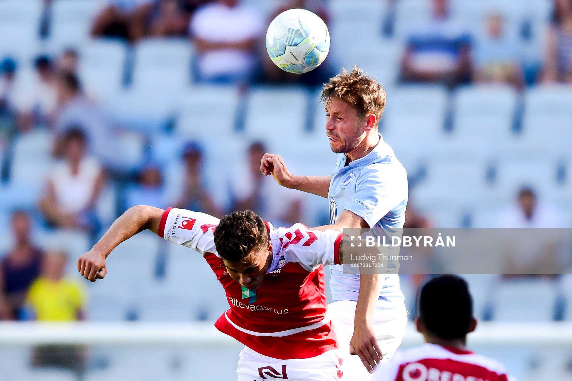 Kalmars Marko Biskupovic och Malmö FFs Kari Arnason