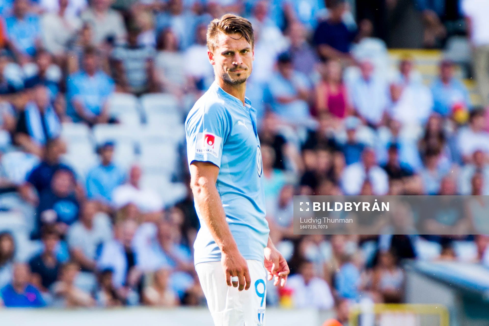 Malmö FFs Markus Rosenberg deppar