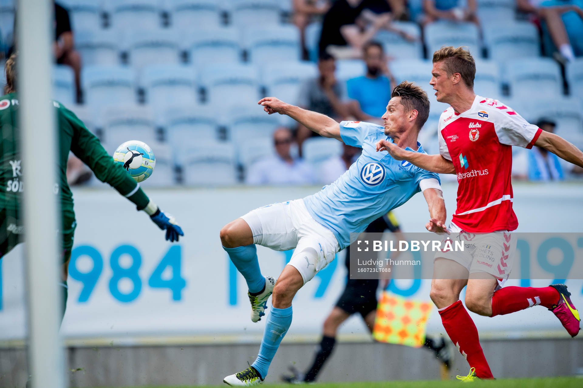 Malmö FFs Markus Rosenberg och Kalmars Viktor Elm