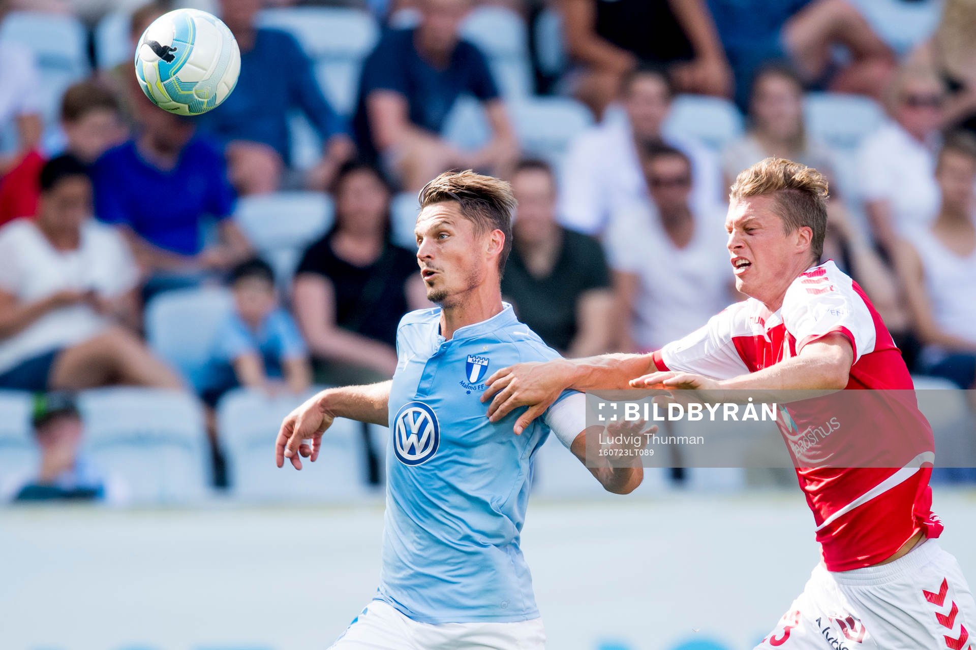 Malmö FFs Markus Rosenberg och Kalmars Viktor Elm