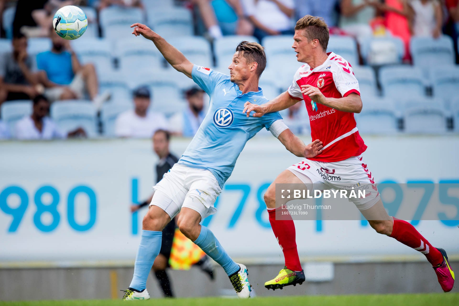 Malmö FFs Markus Rosenberg och Kalmars Viktor Elm