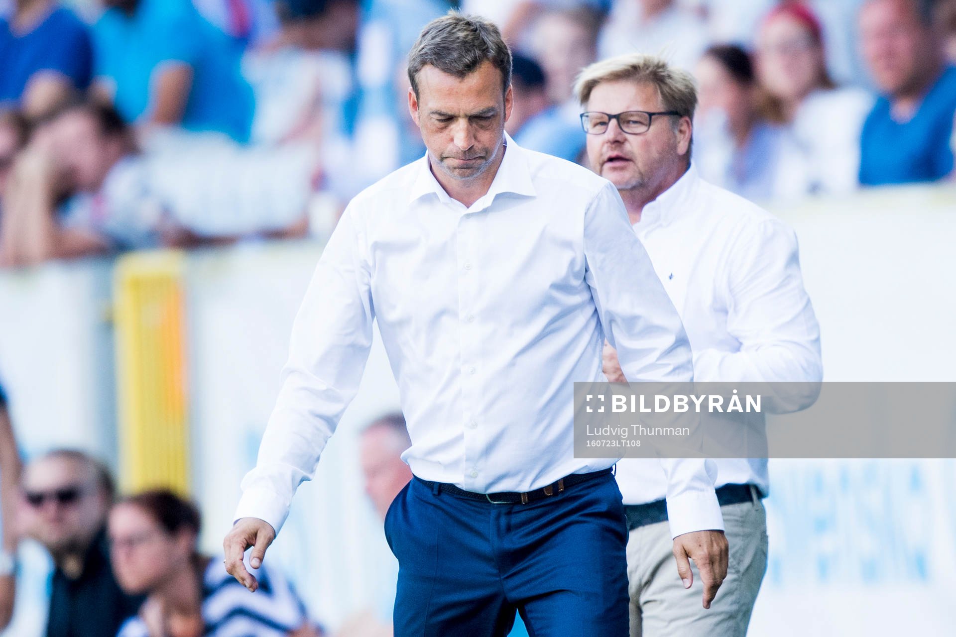 Malmö FFs tränare Allan Kuhn deppar