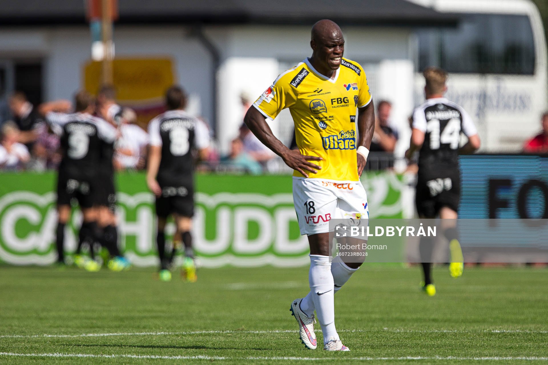 Falkenbergs Hakeem Araba deppar