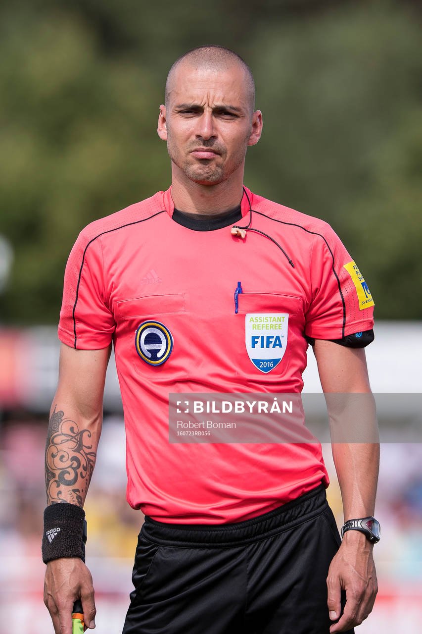 Assisterande domare Joakim Amri Nilsson