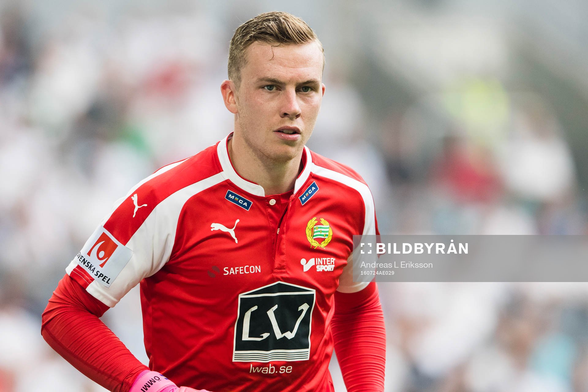 Hammarbys målvakt Ögmundur Kristinsson