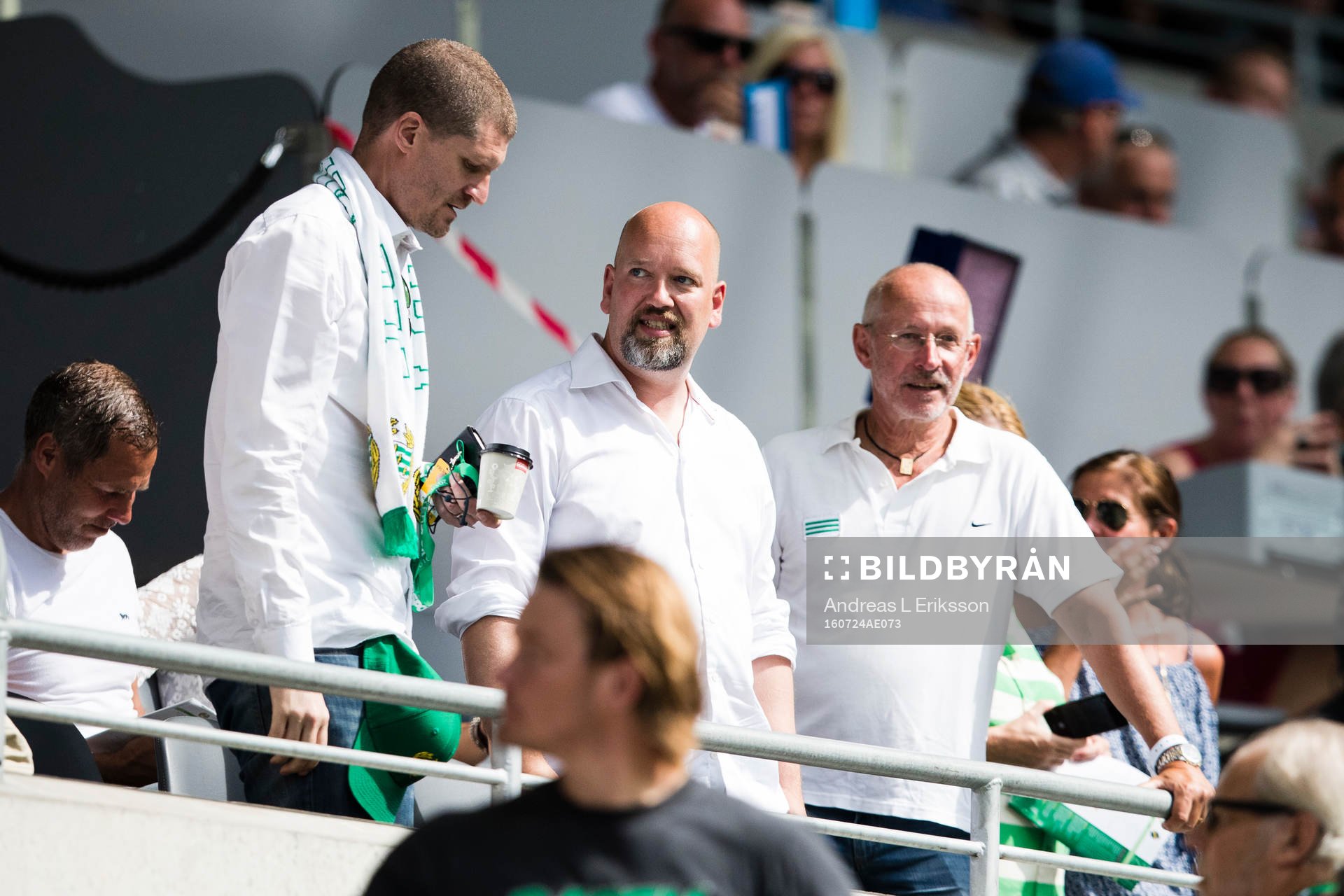 s ordförande Richard von Yxkull coh Hammarby Fotbolls vd