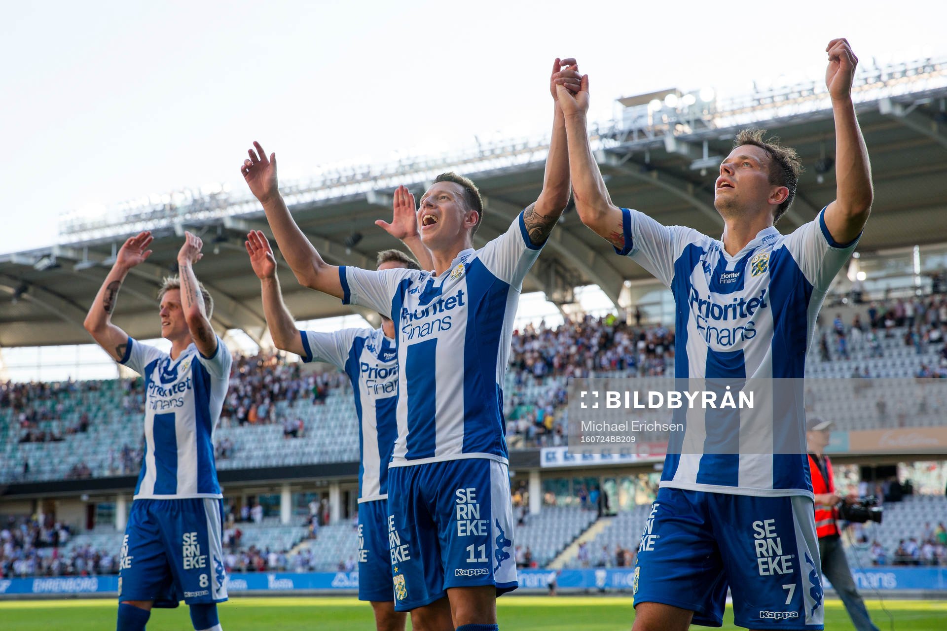 IFK Göteborgs Sören Rieks, Martin Smedberg Dalence och