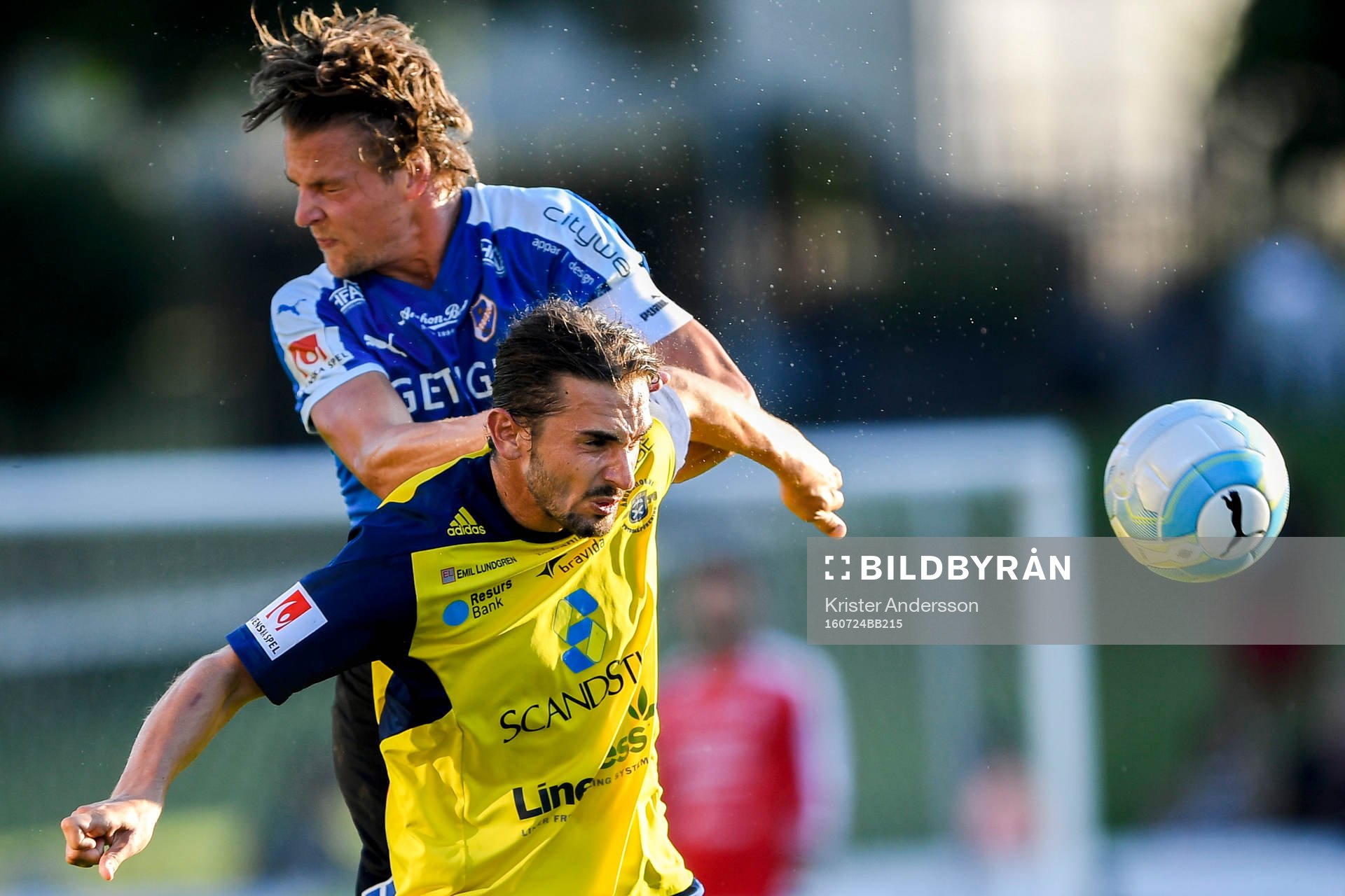 Halmstads Fredrik Liverstam och Ängelholms Vladica Zlojutro