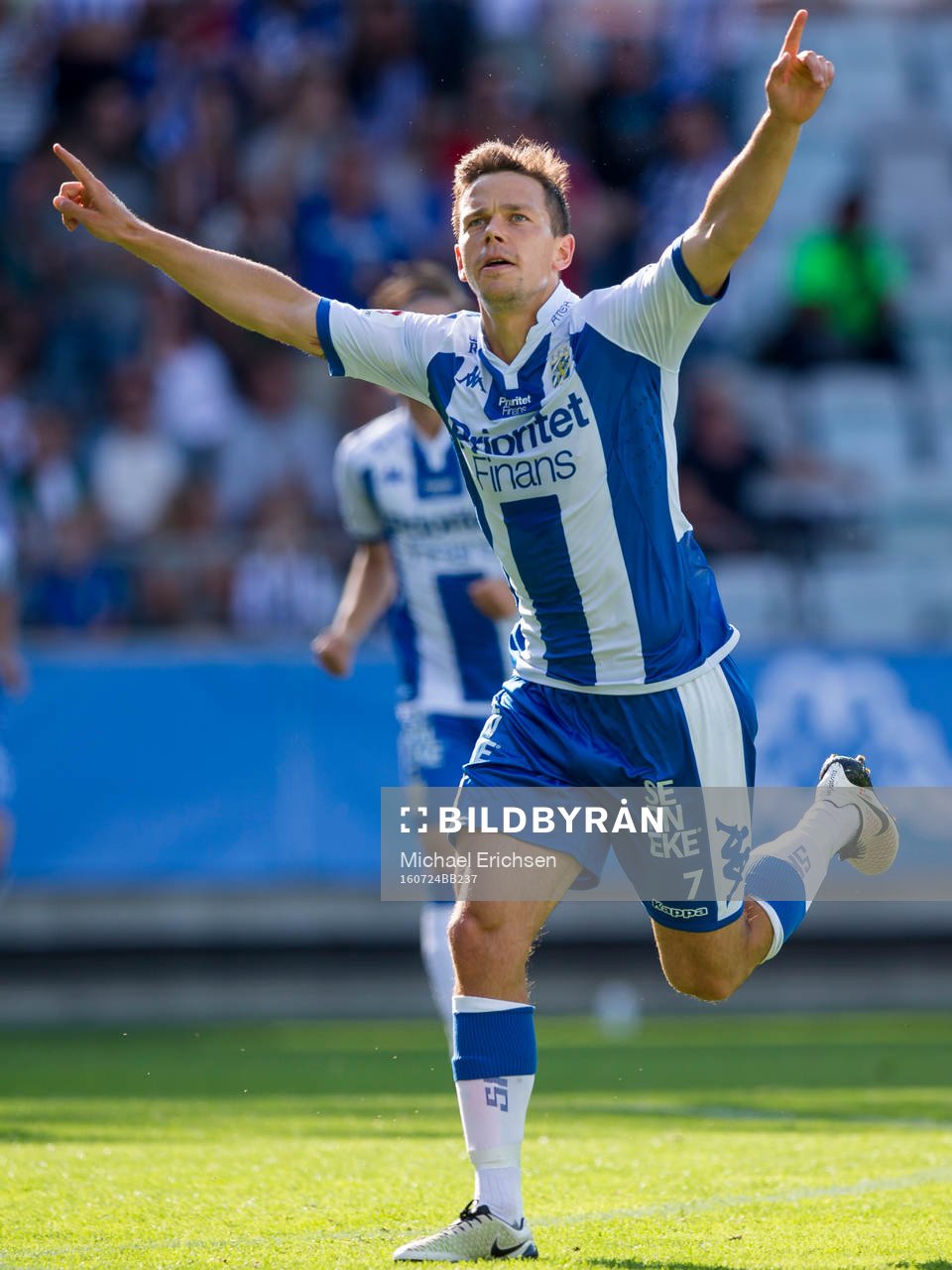 IFK Göteborgs Mads Albeck jublar