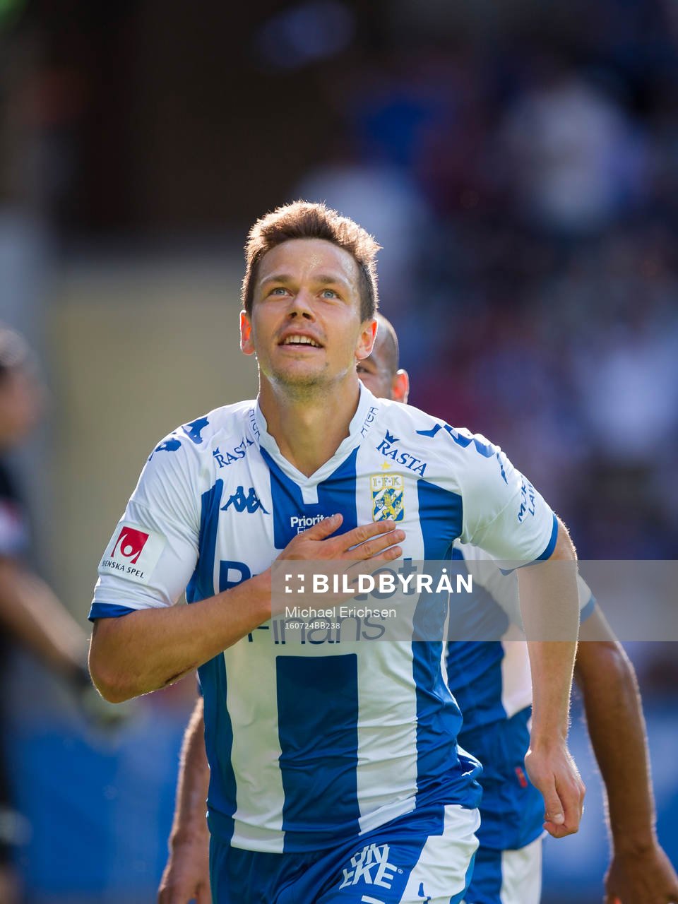 IFK Göteborgs Mads Albeck jublar