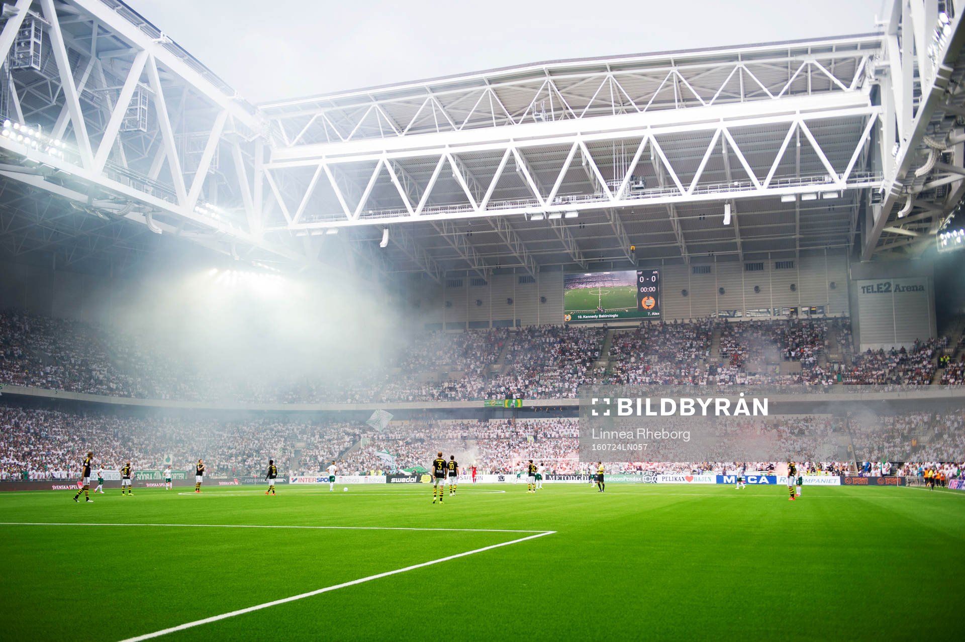 Interiör av Tele2 Arena