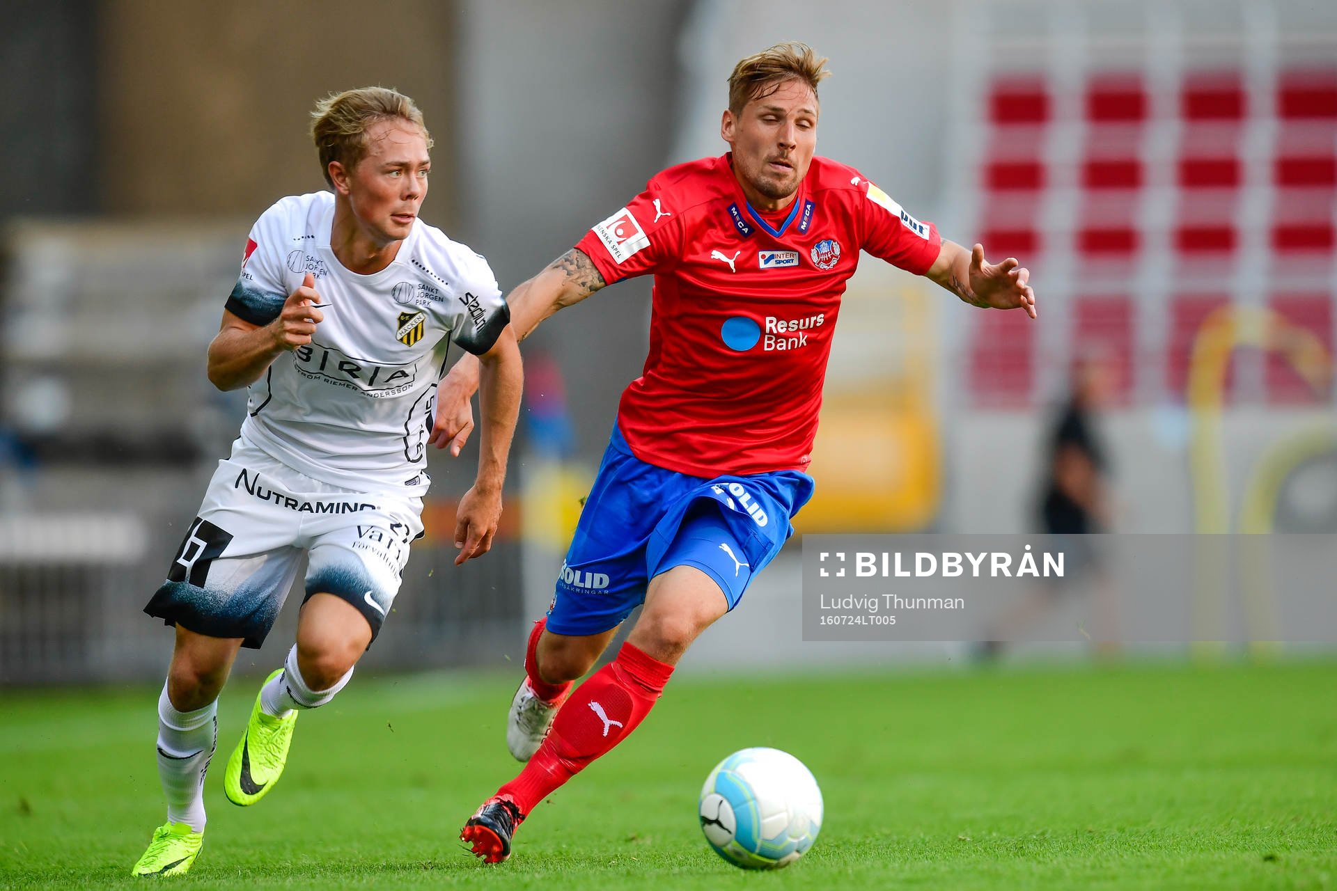 Helsingborgs Rasmus Lindgren och Helsingborgs Martin