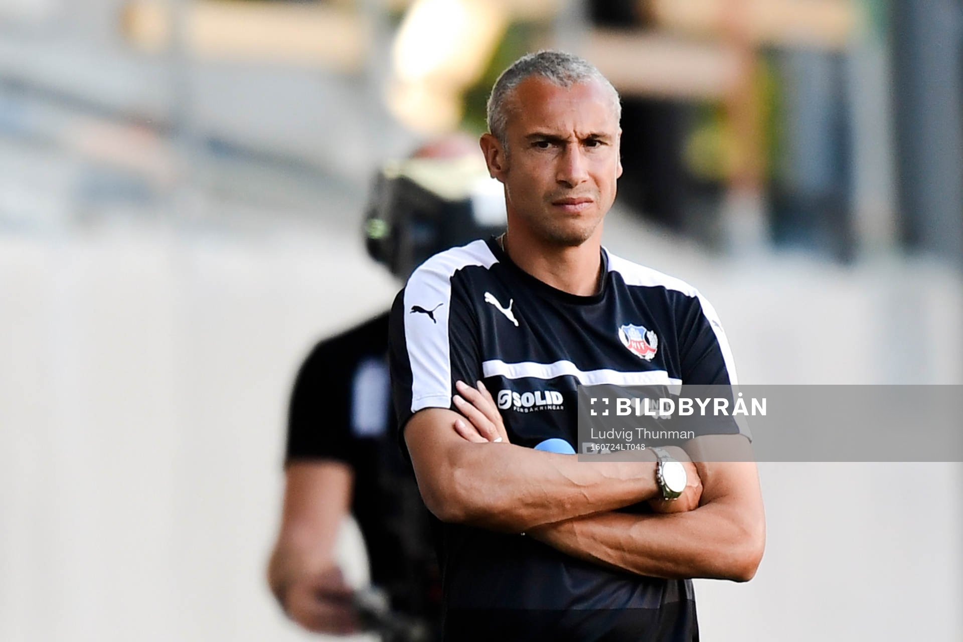 Helsingborgs manager Henrik Larsson