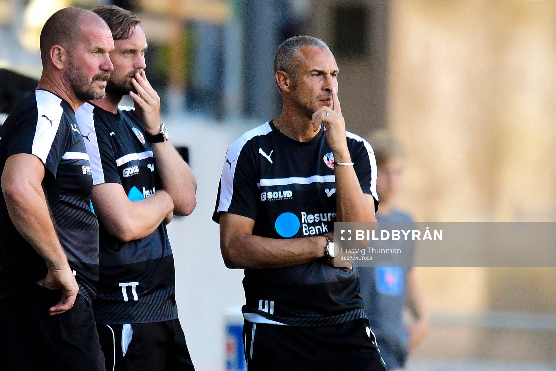 Helsingborgs manager Henrik Larsson, assisterande tränare