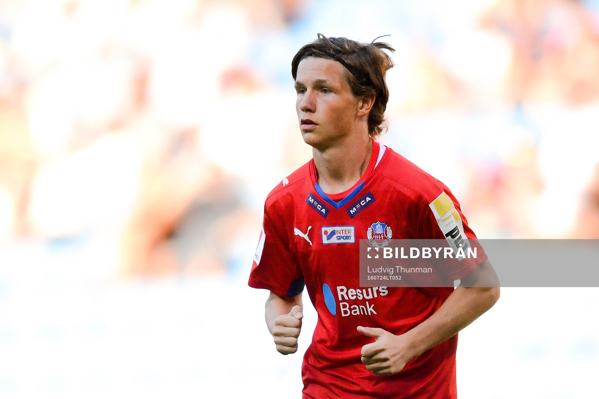 Helsingborgs Max Svensson debuterar