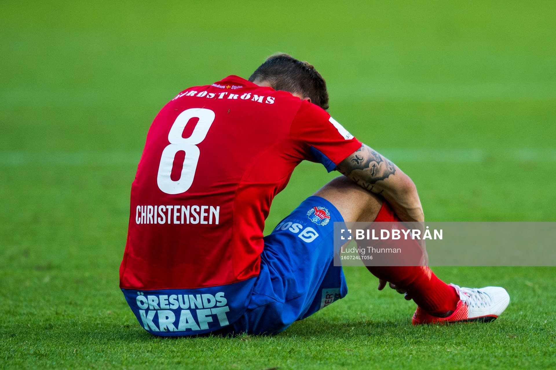 Helsingborgs Martin Christensen deppar