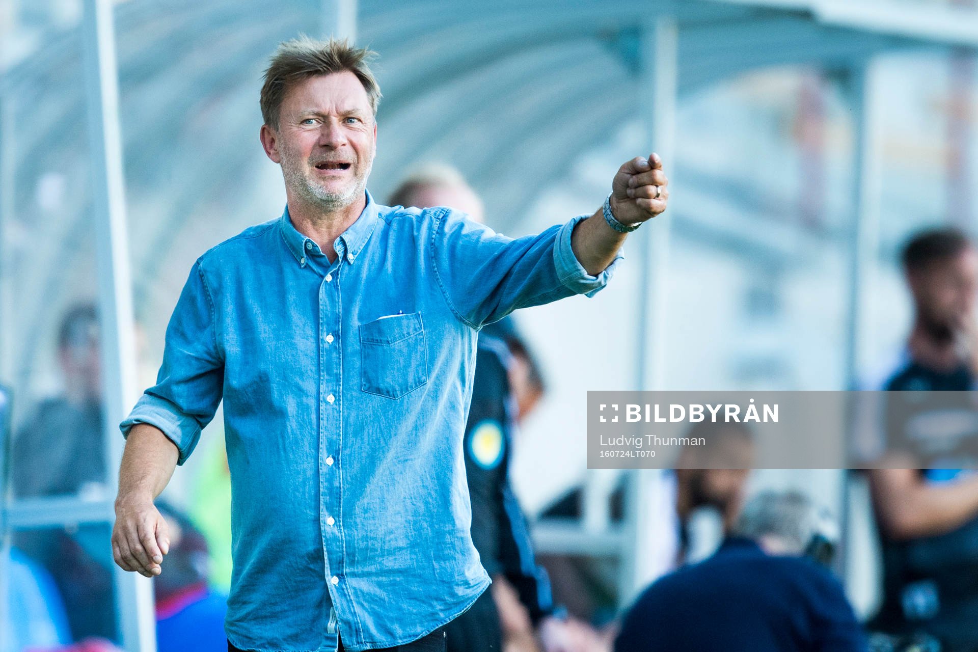Häckens tränare Peter Gerhardsson