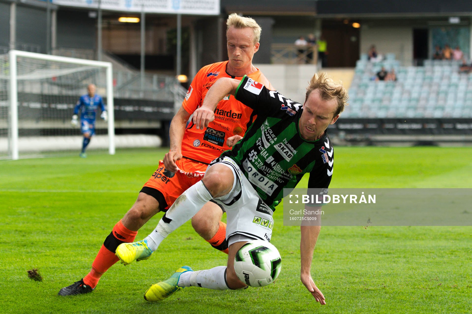 Varbergs Pär Asp och GAIS Craig Henderson